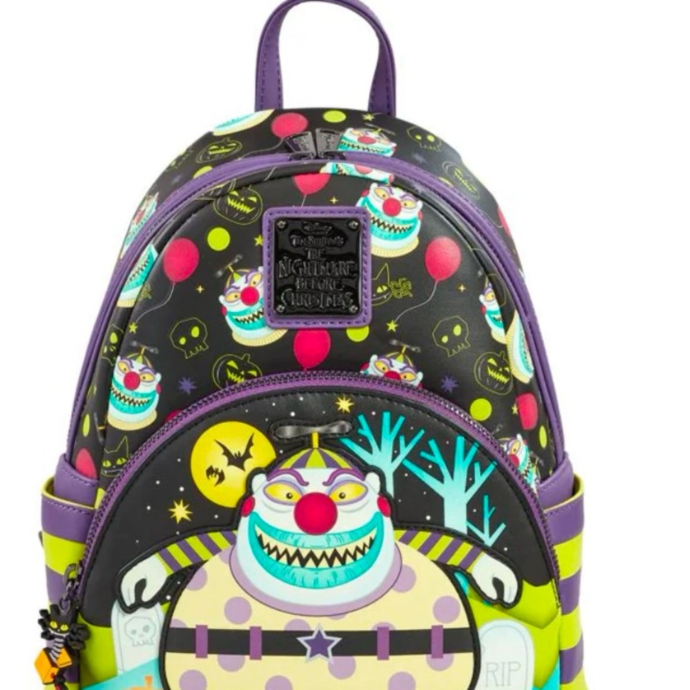 Loungefly Nightmare Before Christmas Clown Backpack